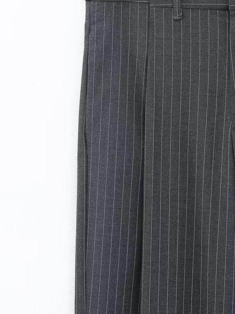 Conjunto Calça e Top Risca de Giz - Sua Boutique