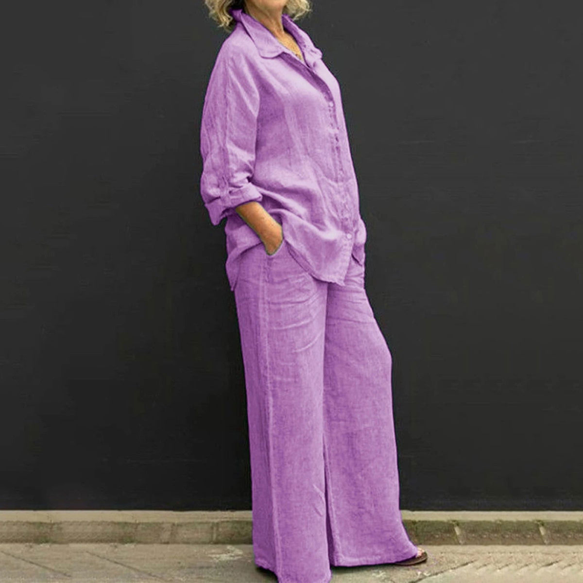 Conjunto Camisa e Calça Chiara use o cupom PRIMEIRACOMPRA e garanta 12%OFF
