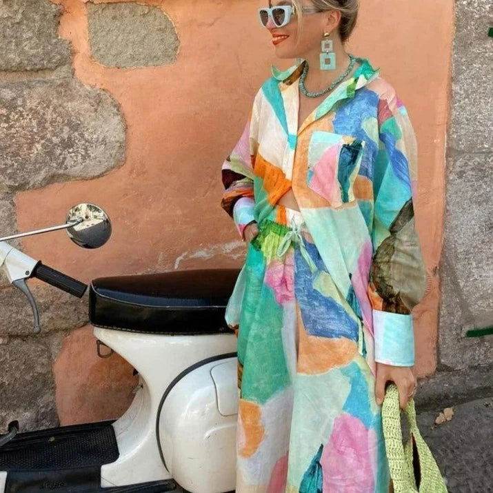 Conjunto Camisa e Calça Collor Summer - Sua Boutique