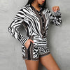 Conjunto Camisa e Shorts Animal Print - Sua Boutique