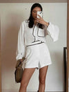 Conjunto Camisa e Shorts Francesca - Sua Boutique