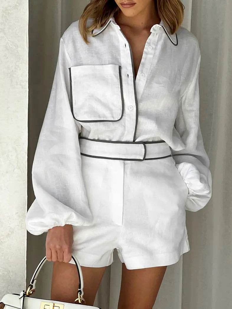 Conjunto Camisa e Shorts Francesca - Sua Boutique