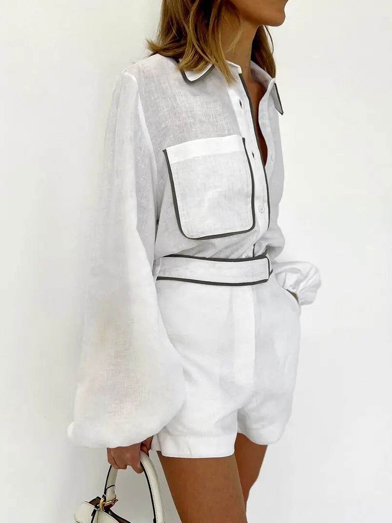 Conjunto Camisa e Shorts Francesca - Sua Boutique