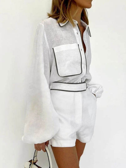 Conjunto Camisa e Shorts Francesca - Sua Boutique