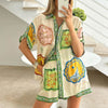 Conjunto Camisa e Shorts Hawai - Sua Boutique