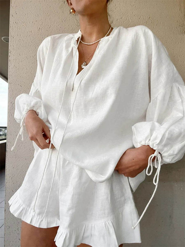 Conjunto Camisa e Shorts Suie - Sua Boutique