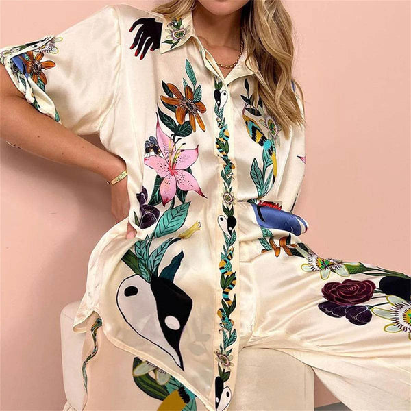 Conjunto Casual Satin - Sua Boutique