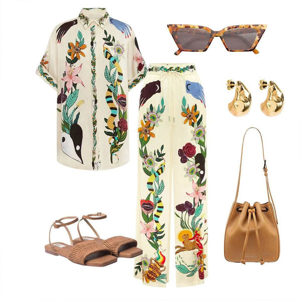 Conjunto Casual Satin - Sua Boutique