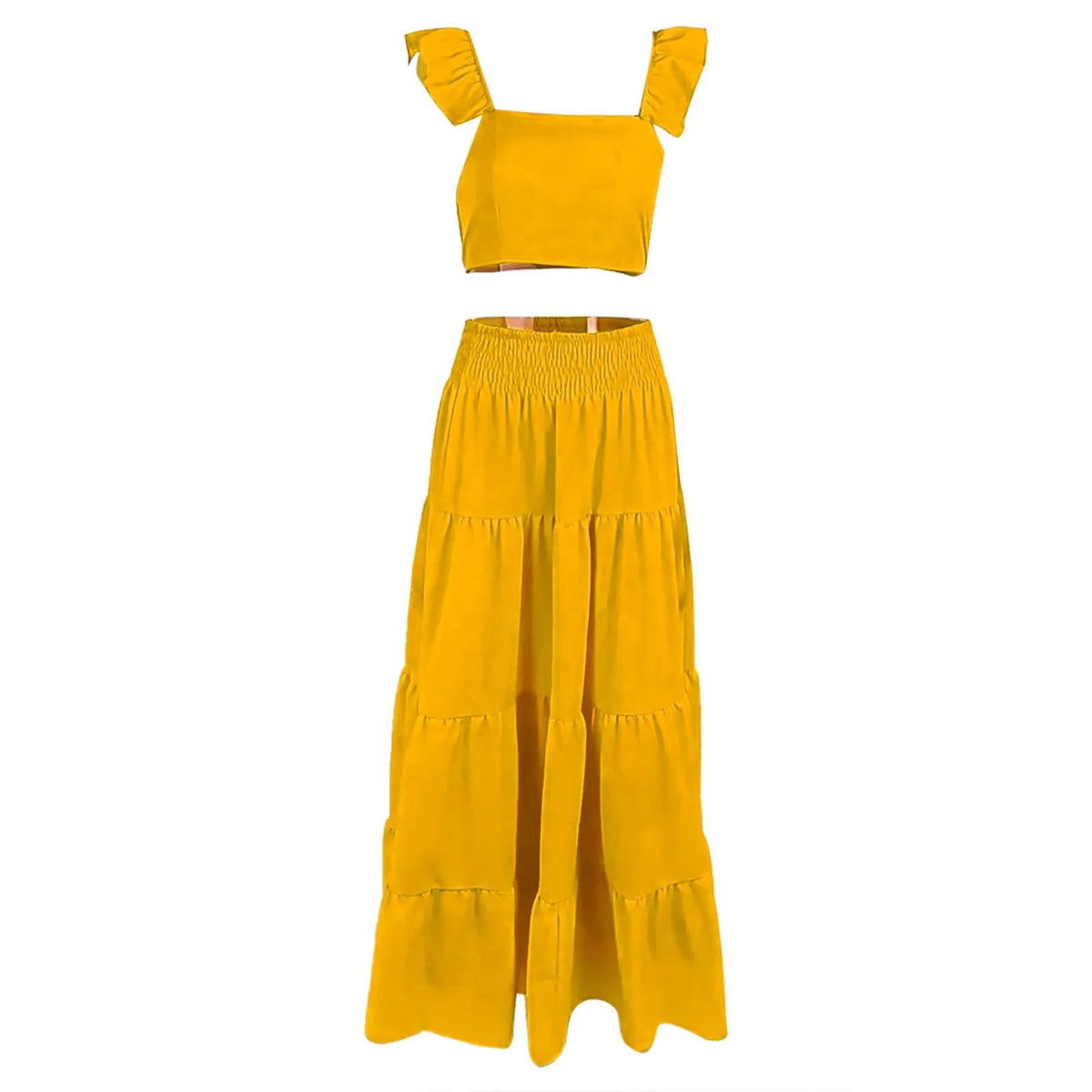Conjunto Cropped e Saia Maze use o cupom PRIMEIRACOMPRA e garanta 12%OFF