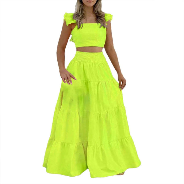 Conjunto Cropped e Saia Maze - Sua Boutique