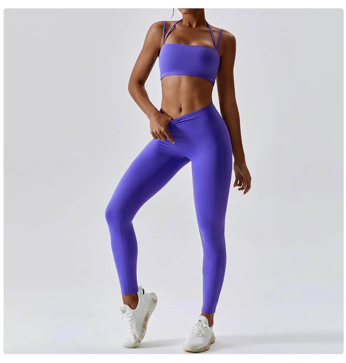 Conjunto Fitness Top e Legging Gabriela - Sua Boutique