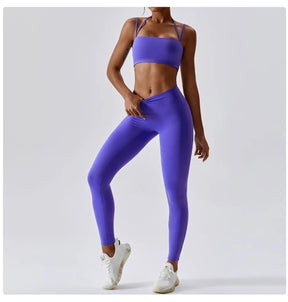 Conjunto Fitness Top e Legging Gabriela use o cupom PRIMEIRACOMPRA e garanta 12%OFF