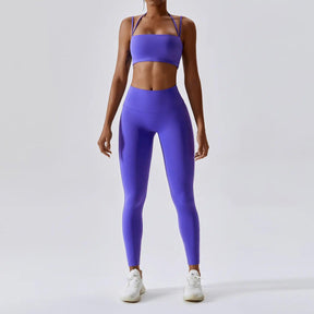 Conjunto Fitness Top e Legging Gabriela use o cupom PRIMEIRACOMPRA e garanta 12%OFF