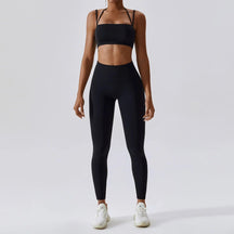 Conjunto Fitness Top e Legging Gabriela use o cupom PRIMEIRACOMPRA e garanta 12%OFF