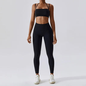 Conjunto Fitness Top e Legging Gabriela use o cupom PRIMEIRACOMPRA e garanta 12%OFF