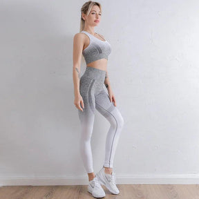 Conjunto Fitness Top e Legging Mariah use o cupom PRIMEIRACOMPRA e garanta 12%OFF