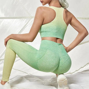 Conjunto Fitness Top e Legging Mariah use o cupom PRIMEIRACOMPRA e garanta 12%OFF
