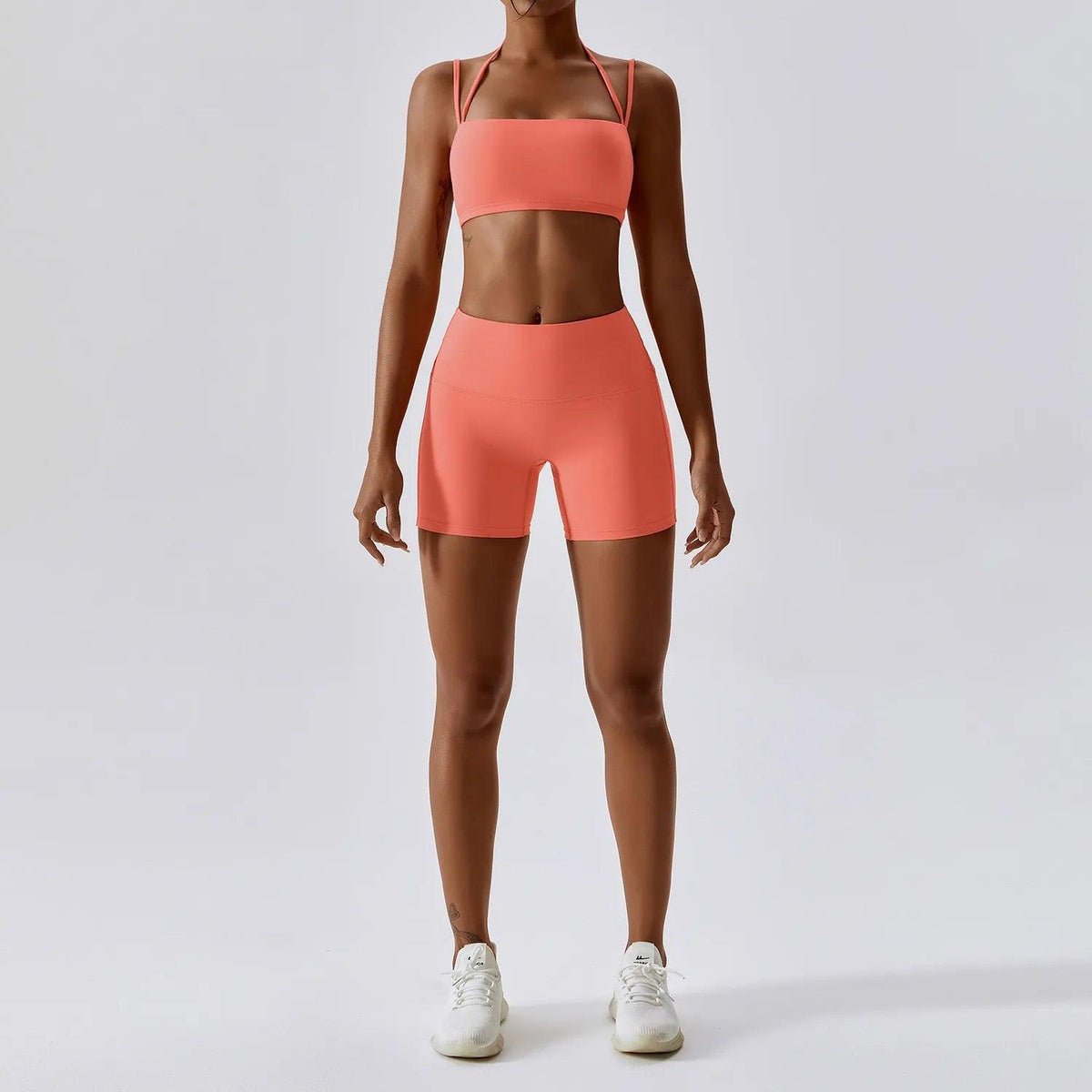 Conjunto Fitness Top e Shorts Gabriela use o cupom PRIMEIRACOMPRA e garanta 12%OFF