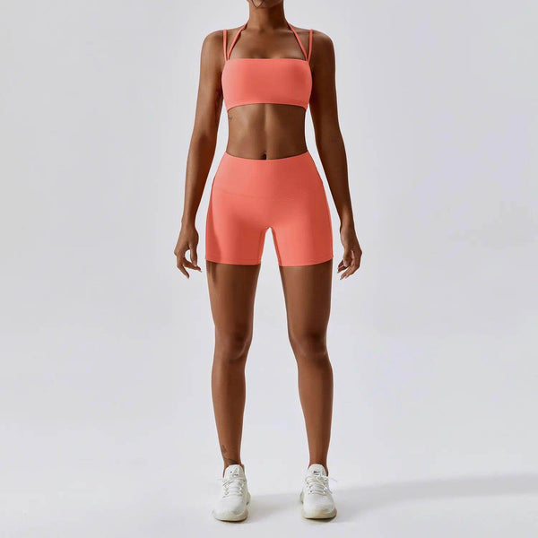 Conjunto Fitness Top e Shorts Gabriela - Sua Boutique