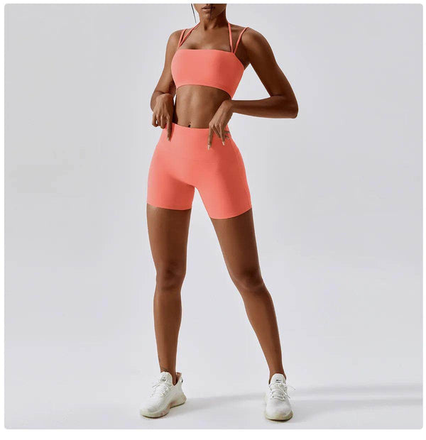 Conjunto Fitness Top e Shorts Gabriela - Sua Boutique
