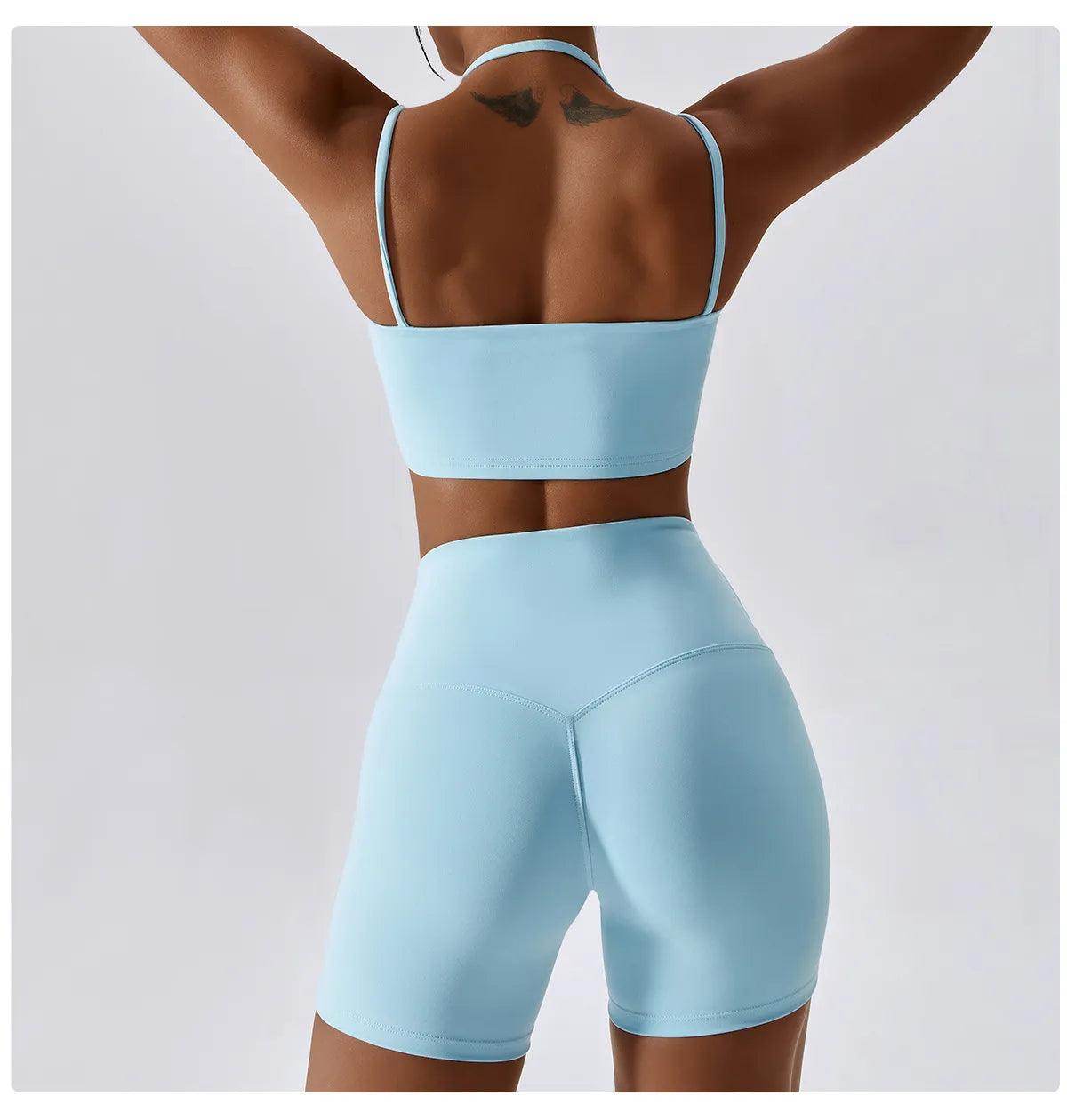 Conjunto Fitness Top e Shorts Gabriela - Sua Boutique