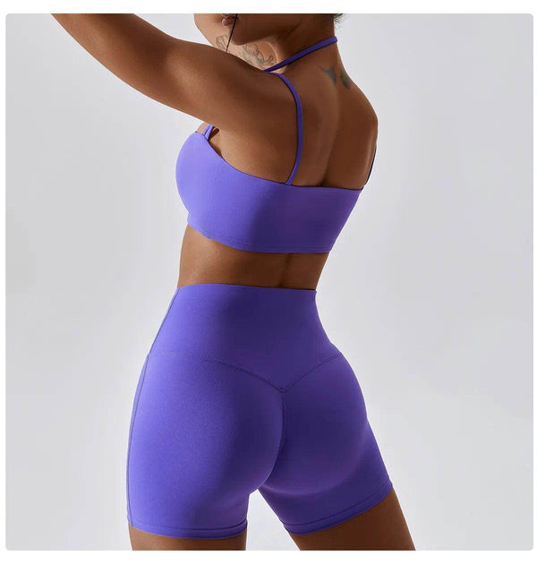 Conjunto Fitness Top e Shorts Gabriela - Sua Boutique