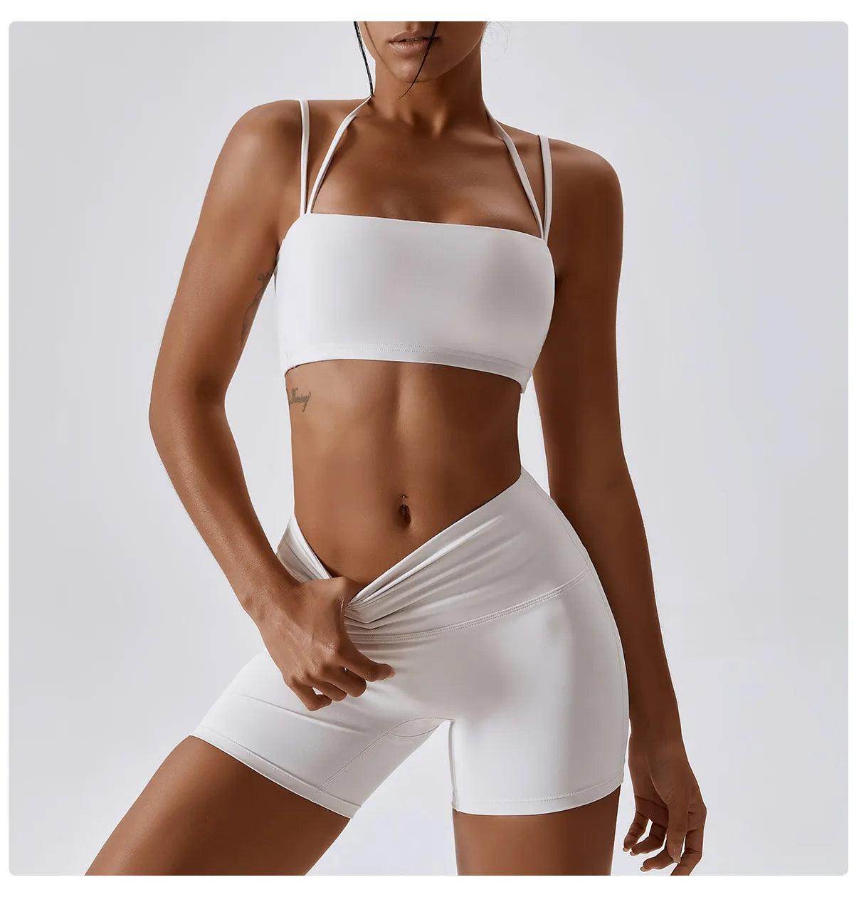 Conjunto Fitness Top e Shorts Gabriela - Sua Boutique