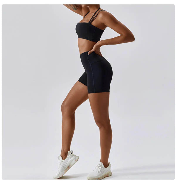 Conjunto Fitness Top e Shorts Gabriela - Sua Boutique