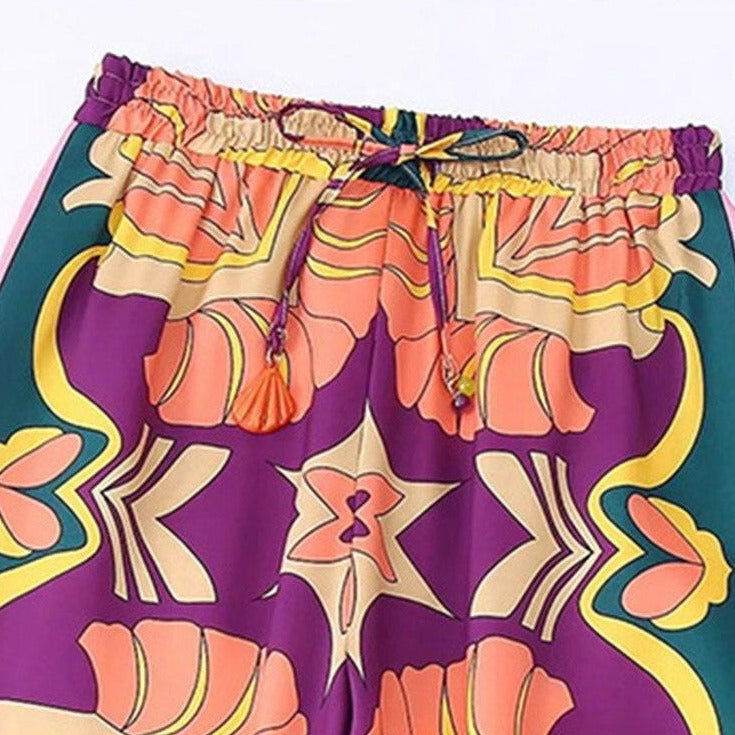 Conjunto Floral Elizabeth - Sua Boutique