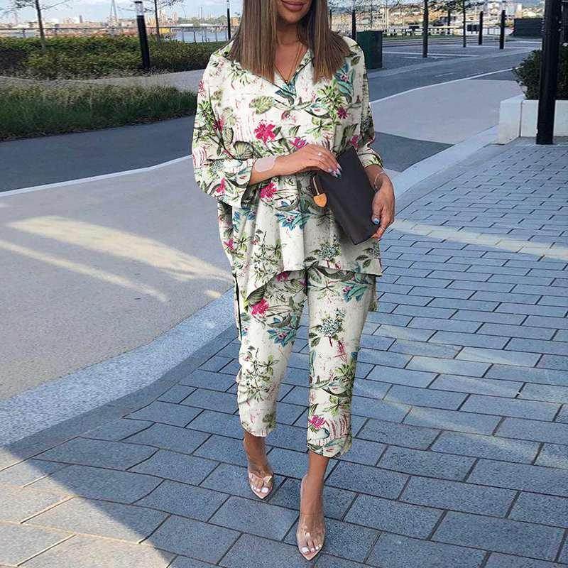 Conjunto Floral Jaci - Sua Boutique