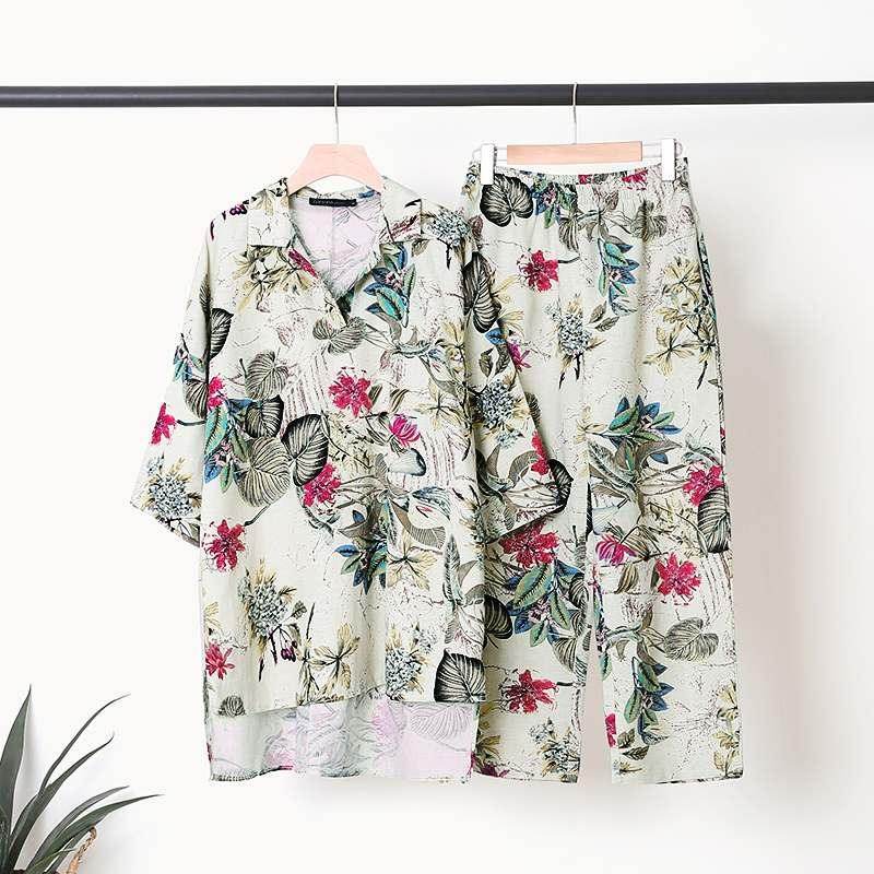 Conjunto Floral Jaci - Sua Boutique