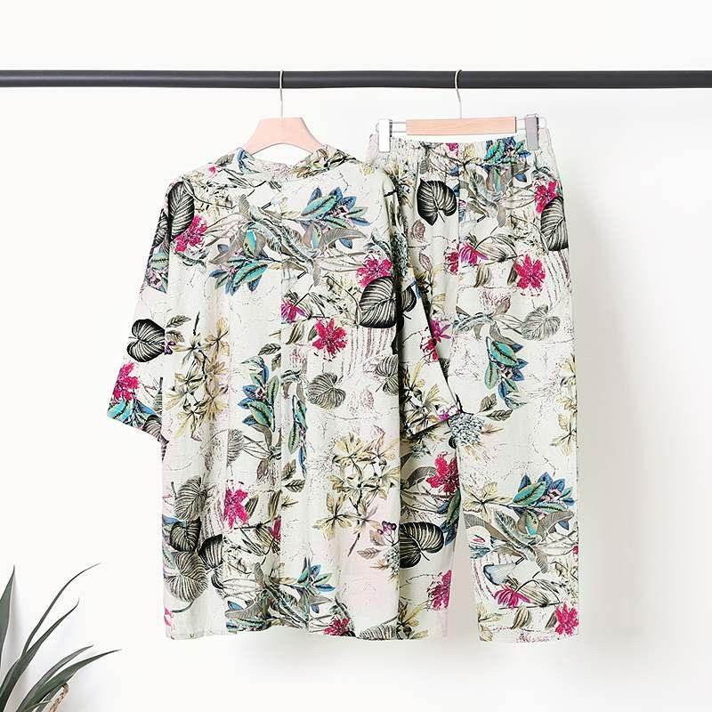 Conjunto Floral Jaci - Sua Boutique