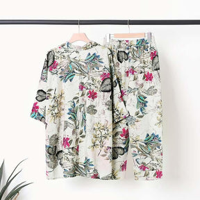 Conjunto Floral Jaci use o cupom PRIMEIRACOMPRA e garanta 12%OFF
