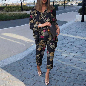Conjunto Floral Jaci use o cupom PRIMEIRACOMPRA e garanta 12%OFF