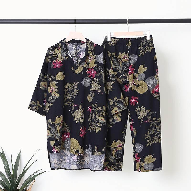 Conjunto Floral Jaci - Sua Boutique