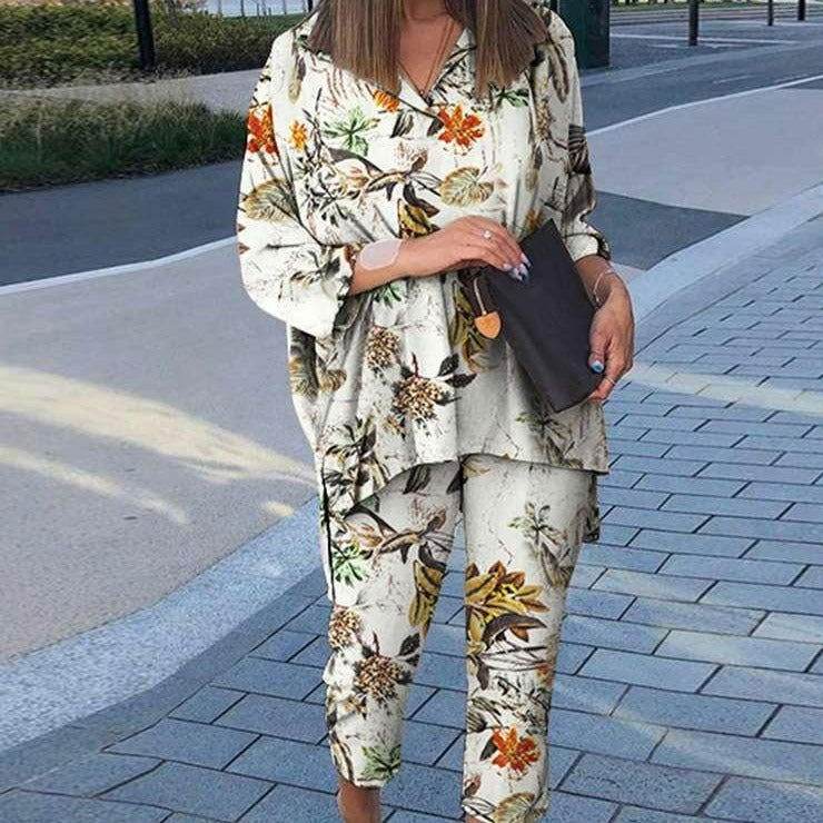 Conjunto Floral Jaci - Sua Boutique