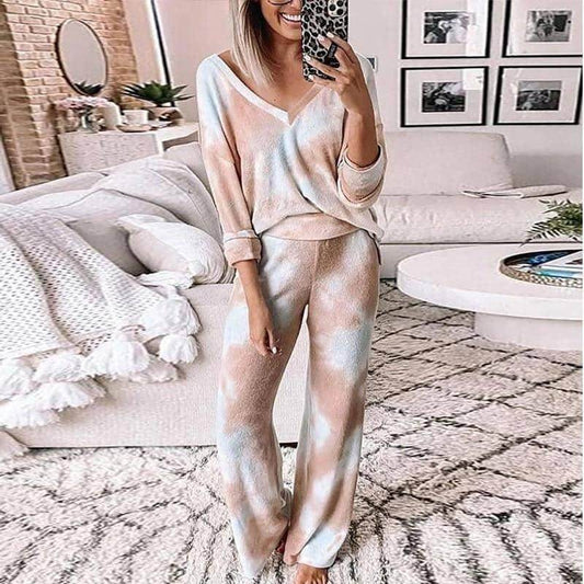 Conjunto Monalisa Calça e Blusa Tie Dye - Sua Boutique