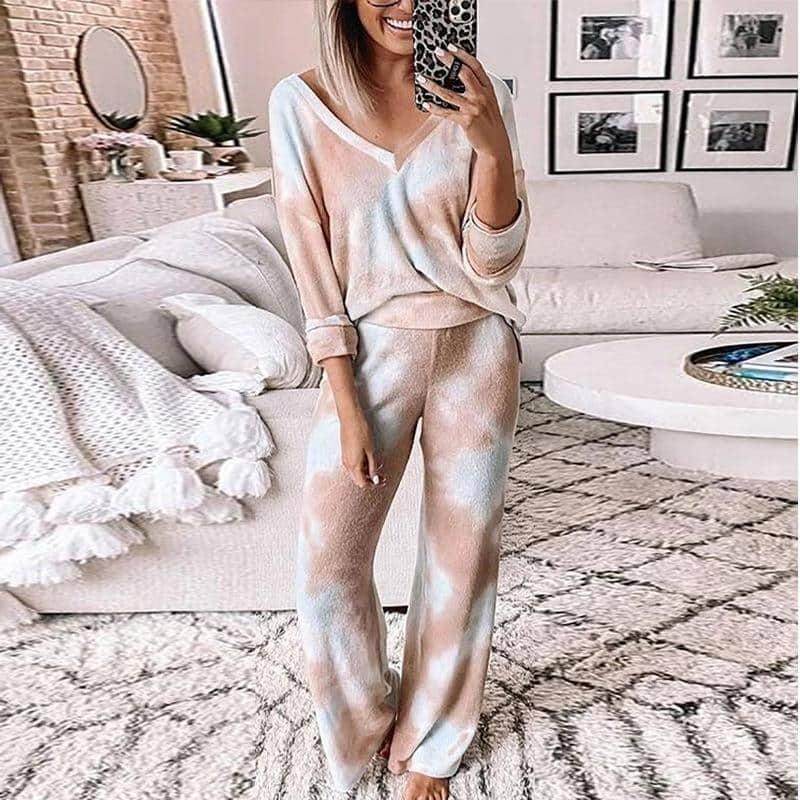 Conjunto Monalisa Calça e Blusa Tie Dye - Sua Boutique