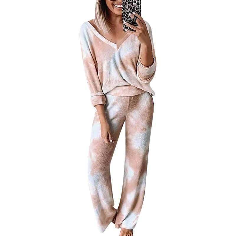 Conjunto Monalisa Calça e Blusa Tie Dye - Sua Boutique