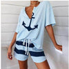 Conjunto Navy Shorts e Camisa - Sua Boutique