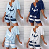 Conjunto Navy Shorts e Camisa - Sua Boutique