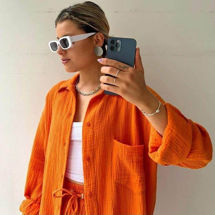 Conjunto Shorts e Camisa April - Sua Boutique