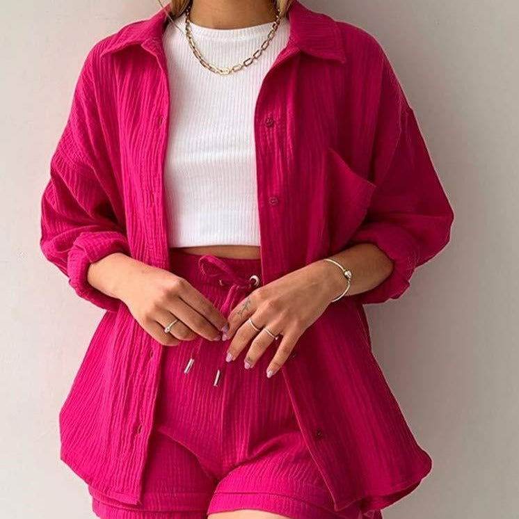 Conjunto Shorts e Camisa April - Sua Boutique