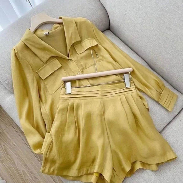 Conjunto Shorts e Camisa Bayan - Sua Boutique