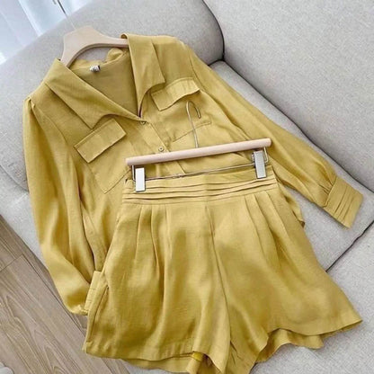 Conjunto Shorts e Camisa Bayan - Sua Boutique