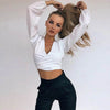 Cropped V Laço - Sua Boutique