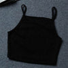 Cropped de Alça Canelado - Sua Boutique