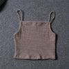 Cropped de Alça Canelado - Sua Boutique