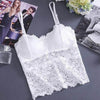Cropped de Renda com alças - Sua Boutique