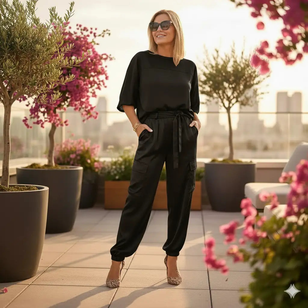 Conjunto Calça e Blusa Louise